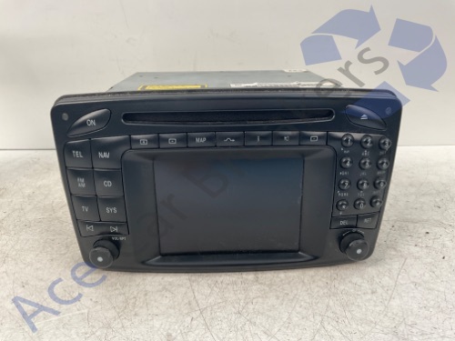 Mercedes-Benz C Class W203 00-07 Multimedia Head Unit No Code