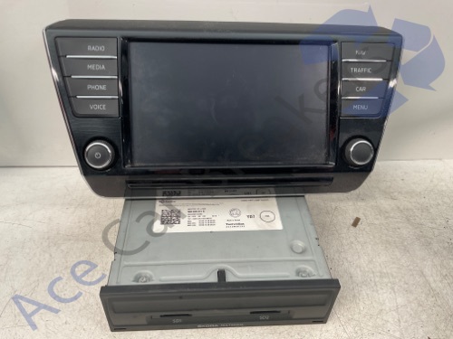 Skoda Superb 3V 15-19 Pre-Facelift Multimedia Head Unit & Screen