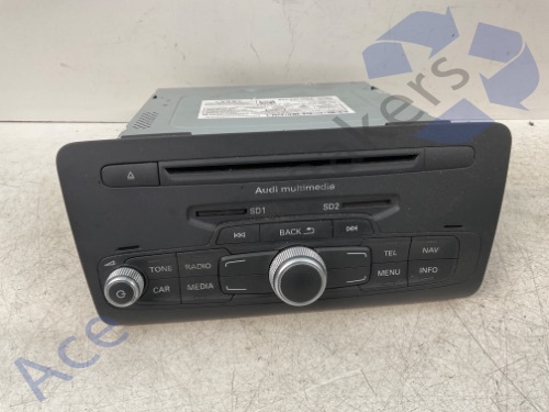 Audi A1 8X 10-15 Pre-Facelift Sat Nav Stereo Cd Head Unit