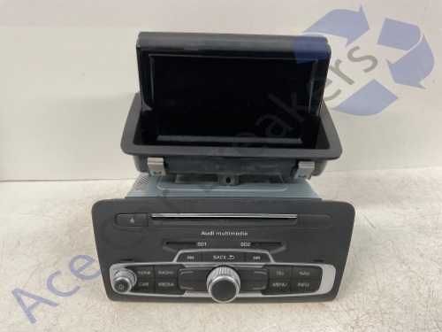 Audi A1 8X 15-19 Facelift Sat Nav Multimedia Head Unit & Screen