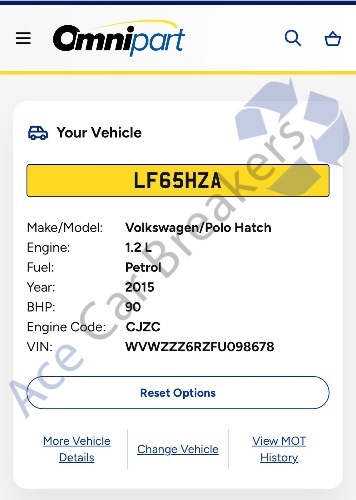 Donor Vehicle Image