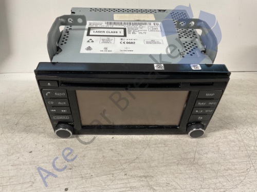 Nissan Juke F15 15-19 Facelift Multimedia Head Unit No code