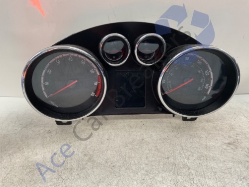 Vauxhall  Meriva B Mk2 10-17 Pre-Facelift Speedo Clocks & Rev Counter