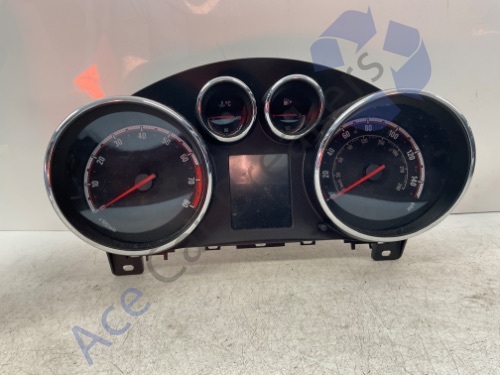 Vauxhall  Meriva B Mk2 10-17 Pre-Facelift Speedo Clocks & Rev Counter