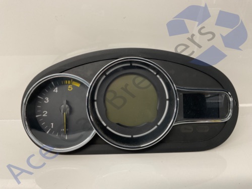 RENAULT Megane Dynamique Dci 106 Speedometer and Rev Counter