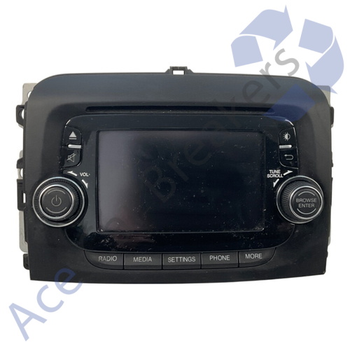 Fiat 500L Pre-Facelift 13-17 Multimedia Stereo Sat Nav Bluetooth