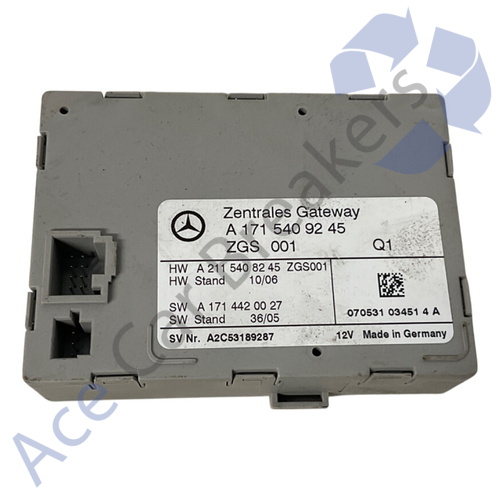 Mercedes-Benz SLK R171 03-10 Pre-Facelift Gateway Module