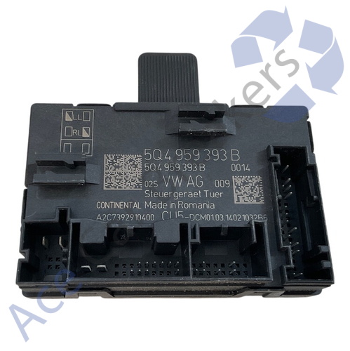 Volkswagen Golf Mk7 5G 12-17 Pre-Facelift Door Module Front Left