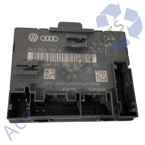 Audi A1 8X 15-18 Facelift Door Control ECU Module Front Left