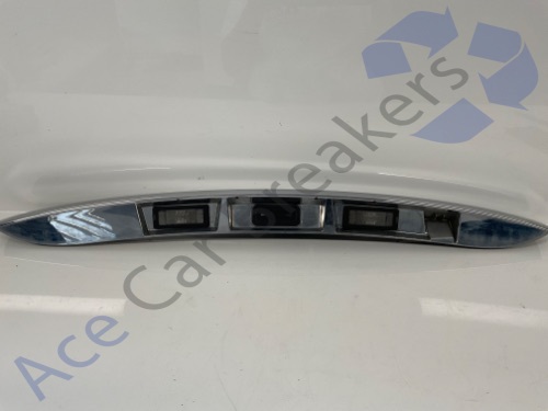 Renault Grand Scenic 12-16 Facelift Tailgate Number Plate Light Trim