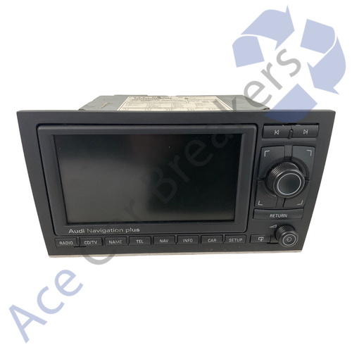 Audi A4 B7 Estate 04-08 Multimedia Head Unit Cd Radio Sat Nav