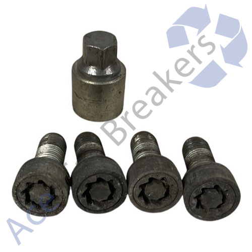 Volkswagen Golf Mk7 5G 12-17 Pre-Facelift Locking Wheel Nut Set