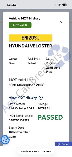 Hyundai Kia 1.6 GDI Petrol G4FD Euro 5 Engine With Warranty