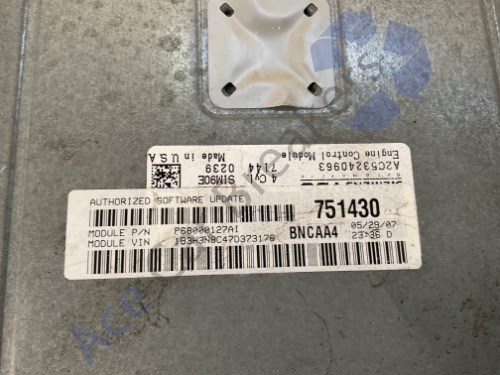 Dodge Caliber Mk1 06-10 5DR Engine ECU