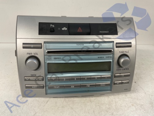 Toyota Verso AR10 MK2 04-09 Pre-Facelift Stereo Radio Cd Player