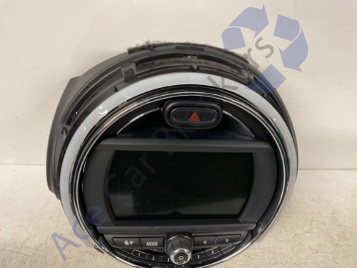 Mini Cooper F56 3 Dr 14-18 Display Screen & Controls